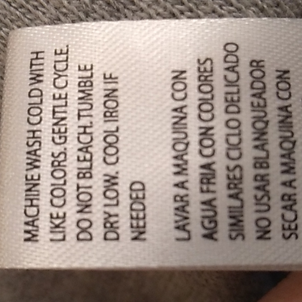 5 for $20! Just be Grey Short Sleeve Sweatshirt Dress - Picture 6 of 6